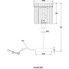 Lámparas Globo Lighting Gorley Lámparas de mesa Negro, 1 luz