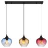 Lámparas Globo Lighting Sander Lámparas suspendidas Negro, 3 luces