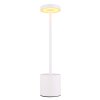Lámparas Globo Lighting Polina Lámparas de mesa LED Blanca, 1 luz