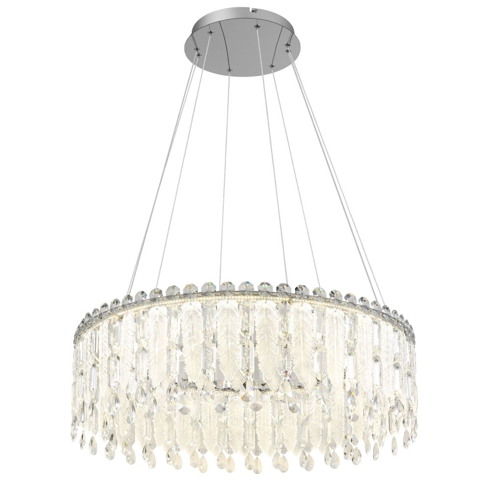 Lámparas Globo Lighting Klunka Lámparas suspendidas LED Cromo, 1 luz, Mando a distancia main product photo
