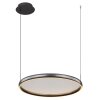 Lámparas Globo Lighting Briggs Lámparas suspendidas LED Negro, 1 luz, Mando a distancia