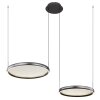 Lámparas Globo Lighting Briggs Lámparas suspendidas LED Negro, 1 luz, Mando a distancia
