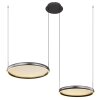 Lámparas Globo Lighting Briggs Lámparas suspendidas LED Negro, 1 luz, Mando a distancia