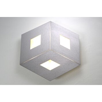 Bopp-Leuchten BOX COMFORT Lámpara de Techo LED Plata, 3 luces