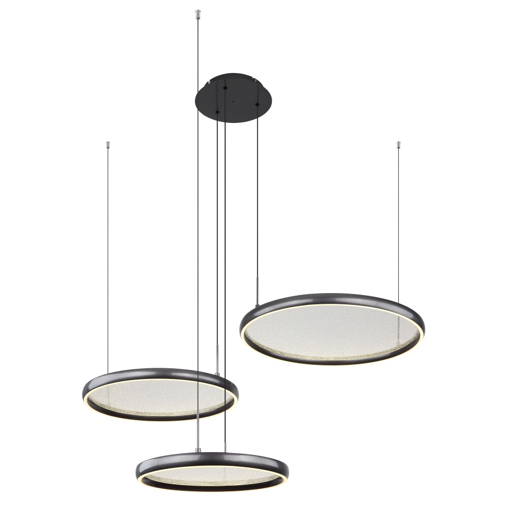 Lámparas Globo Lighting Briggs Lámparas suspendidas LED Negro, 1 luz, Mando a distancia main product photo