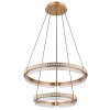 Lámparas Globo Lighting Blondie Lámparas suspendidas LED dorado, 1 luz, Mando a distancia