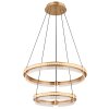 Lámparas Globo Lighting Blondie Lámparas suspendidas LED dorado, 1 luz, Mando a distancia