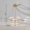 Lámparas Globo Lighting Blondie Lámparas suspendidas LED dorado, 1 luz, Mando a distancia