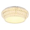 Lámparas Globo Lighting Klara Plafones LED Cromo, 1 luz, Mando a distancia