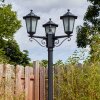 Loria Iluminación exterior, Candelabro, Iluminación de caminos Negro, 3 luces