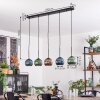 Koyoto Luminarias esféricas, Lámparas colgantes Negro, 5 luces