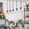 Koyoto Luminarias esféricas, Lámparas colgantes Negro, 5 luces