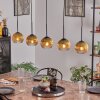 Koyoto Luminarias esféricas, Lámparas colgantes Negro, 5 luces