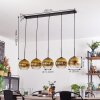 Koyoto Luminarias esféricas, Lámparas colgantes Negro, 5 luces
