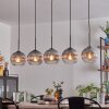 Koyoto Luminarias esféricas, Lámparas colgantes Negro, 5 luces