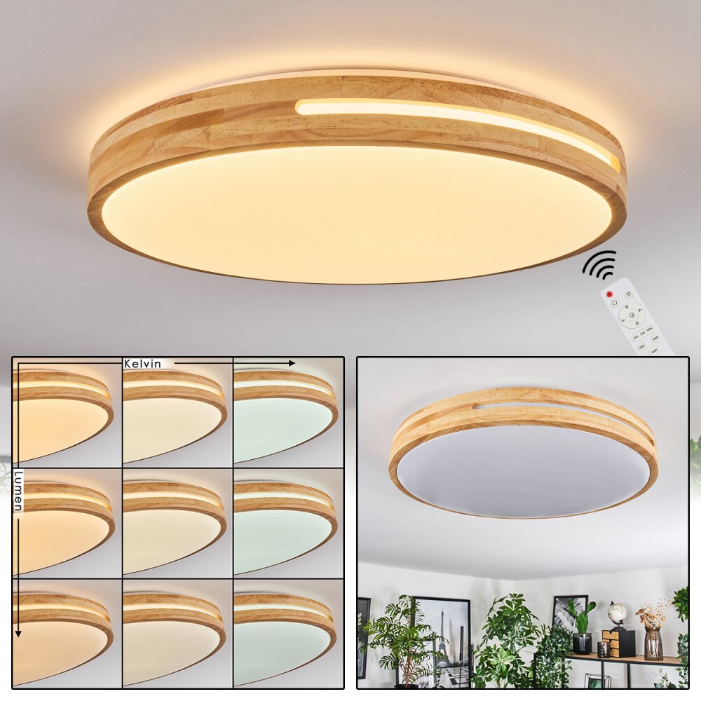 Sofo Plafones, Panel LED Blanca, 1 luz, Mando a distancia main product photo