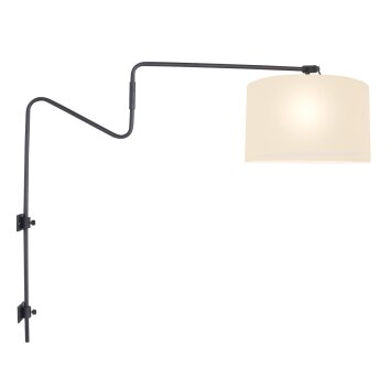 Lámparas Steinhauer Linstrøm Negro, 1 luz