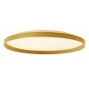Lámparas Steinhauer Flady Plafones LED dorado, 2 luces