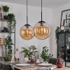 Gastor Lámparas suspendidas, Luminarias esféricas Negro, 2 luces
