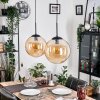 Gastor Lámparas suspendidas, Luminarias esféricas Negro, 2 luces