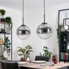 Gastor Lámparas suspendidas, Luminarias esféricas Negro, 2 luces