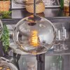 Apedo Lámparas suspendidas, Luminarias esféricas, Lámparas colgantes Transparente, Ahumado, 4 luces