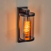 Telhada Iluminación exterior, Aplique de exterior Negro, 1 luz