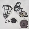 Lavajo Iluminación exterior, Aplique de exterior Negro, 1 luz