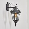 Lavajo Iluminación exterior, Aplique de exterior Negro, 1 luz