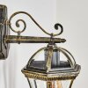 Lavajo Iluminación exterior, Aplique de exterior dorado, Negro, 1 luz