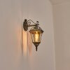 Lavajo Iluminación exterior, Aplique de exterior dorado, Negro, 1 luz