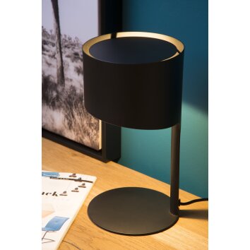 Lucide KNULLE Lámpara de escritorio Negro, 1 luz