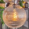 Koyoto Lámparas suspendidas, Luminarias esféricas, Lámparas colgantes Colores ámbar, Transparente, Ahumado, 4 luces