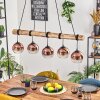 Koyoto Lámparas suspendidas, Luminarias esféricas, Lámparas colgantes Crudo, Negro, 5 luces