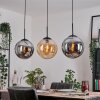 Gastor Lámparas suspendidas, Luminarias esféricas, Lámparas colgantes Colores ámbar, Ahumado, 3 luces