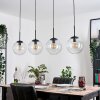 Gastor Lámparas suspendidas, Luminarias esféricas, Lámparas colgantes Transparente, 4 luces
