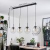 Gastor Lámparas suspendidas, Luminarias esféricas, Lámparas colgantes Transparente, 4 luces