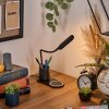 Debelmose Lámparas de escritorio, Lámparas de mesa LED Negro, 1 luz