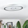 Simonstorp Plafones, Panel LED Plata, Blanca, 1 luz