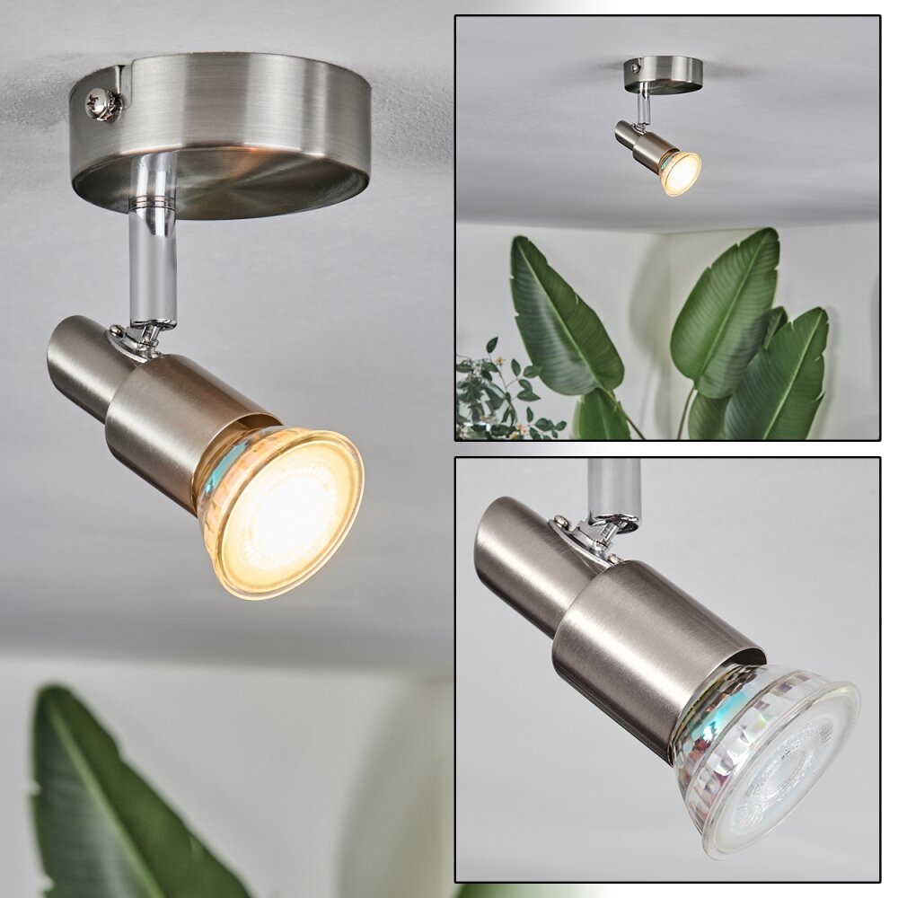 Gropptorp Plafones, Spot techo Níquel-mate, 1 luz main product photo