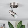 Gropptorp Plafones, Spot techo Níquel-mate, 1 luz