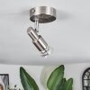 Gropptorp Plafones, Spot techo Níquel-mate, 1 luz