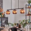 Koyoto Lámparas suspendidas, Luminarias esféricas, Lámparas colgantes Color cobre, 3 luces