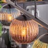 Koyoto Lámparas suspendidas, Luminarias esféricas, Lámparas colgantes Azul, Verde, Color cobre, 3 luces