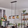 Koyoto Lámparas suspendidas, Luminarias esféricas, Lámparas colgantes Azul, Verde, Color cobre, 3 luces