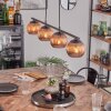 Koyoto Lámparas suspendidas, Luminarias esféricas, Lámparas colgantes Color cobre, 4 luces