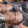 Koyoto Lámparas suspendidas, Luminarias esféricas, Lámparas colgantes Color cobre, 4 luces