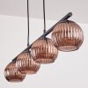Koyoto Lámparas suspendidas, Luminarias esféricas, Lámparas colgantes Color cobre, 4 luces