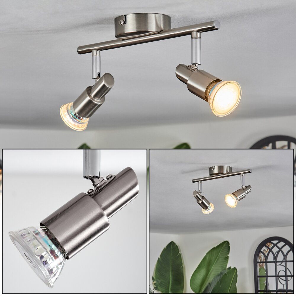 Gropptorp Plafones, Spot techo Níquel-mate, 2 luces main product photo