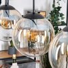 Gastor Lámparas suspendidas, Luminarias esféricas, Lámparas colgantes Colores ámbar, Transparente, 4 luces